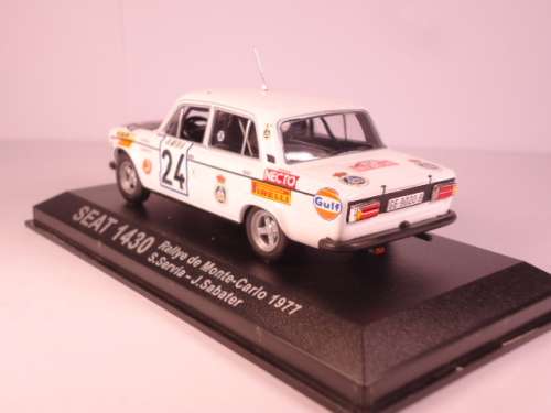 CNA Rally Cars - Seat 1430 - Rally de Monte-Carlo 1977 - S.Servia - J.Sabater #24