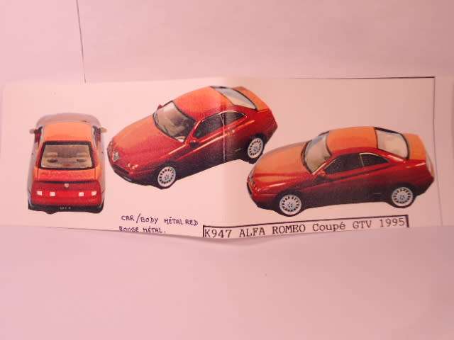 Provence Moulage - Alfa Romeo GTV 1995 - # K947 - 60% Built Resin Kit