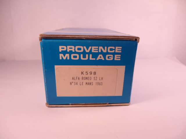 Provence Moulage - Alfa Romeo SZ LH No 34 LM 1963 - #K598 - 70% built, undercoat Resin Kit