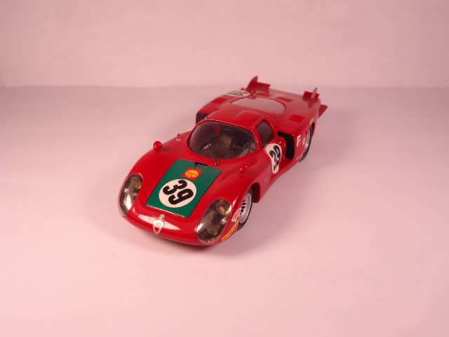 Provence Moulage - Alfa Romeo - 33/2 Le Mans 1968 - # 115/5 - Built Resin Kit
