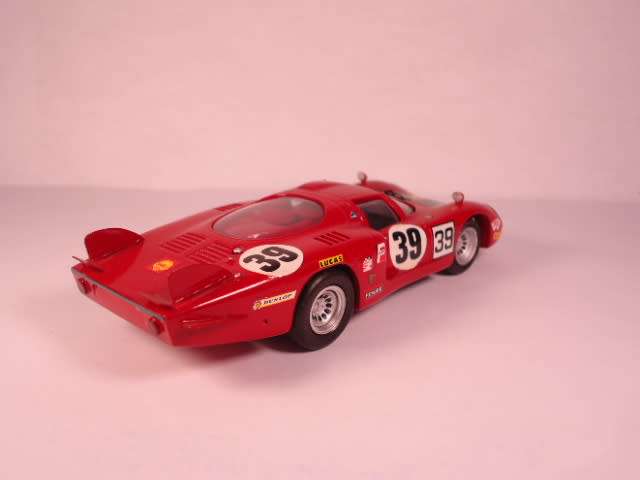 Provence Moulage - Alfa Romeo - 33/2 Le Mans 1968 - # 115/5 - Built Resin Kit