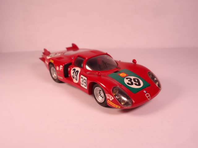 Provence Moulage - Alfa Romeo - 33/2 Le Mans 1968 - # 115/5 - Built Resin Kit