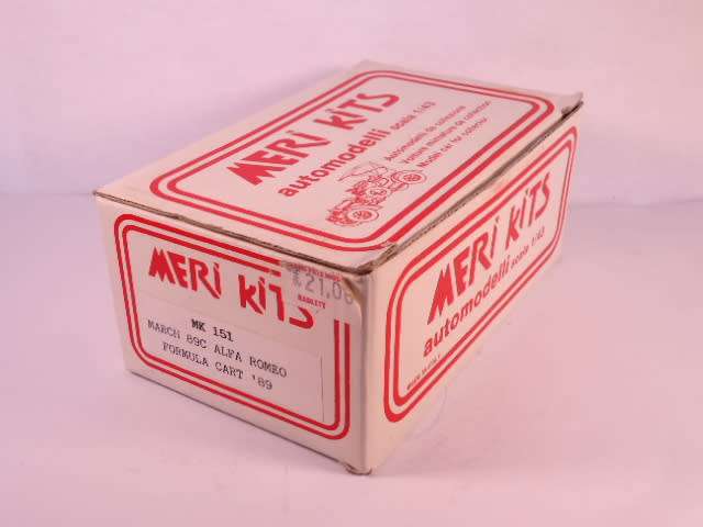 Meri Kits - Alfa Romeo - March 89C, Formula Cart 1989 - # MK 151 - Unbuilt White Metal Kit