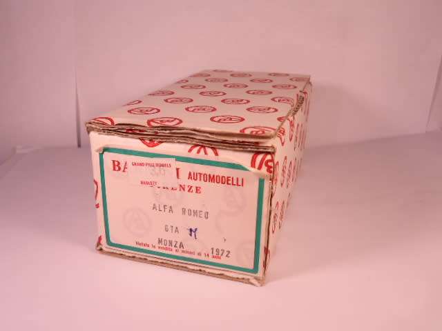 Badlett - Alfa Romeo - GTA M - Monza 1972- #3.6 - Unbuilt Resin Kit