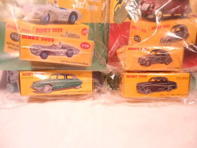 Dinky Toys - DeAgostini - Lot of 4 models with booklids