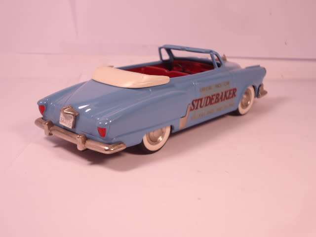 Brooklin Models - 1952 Studebaker Commander - Indianapolis Pace Car - #17x - White Metal