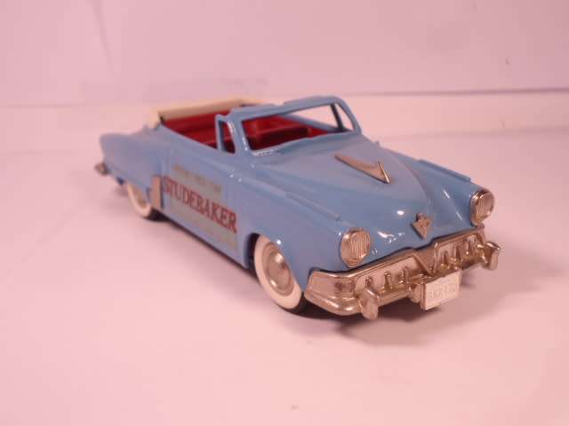 Brooklin Models - 1952 Studebaker Commander - Indianapolis Pace Car - #17x - White Metal