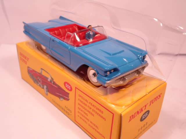 Dinky Toys Atlas - Ford Thunderbird - # 555 - South Afrircan Version