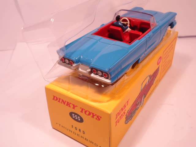 Dinky Toys Atlas - Ford Thunderbird - # 555 - South Afrircan Version