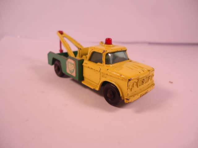 Matchbox - Dodge Wreck Truck #13D - Regular Wheels