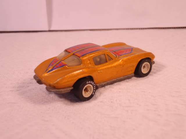 Hotwheels - 63 Split Window Corvette - Real Riders Hirakers - White hubs #1136