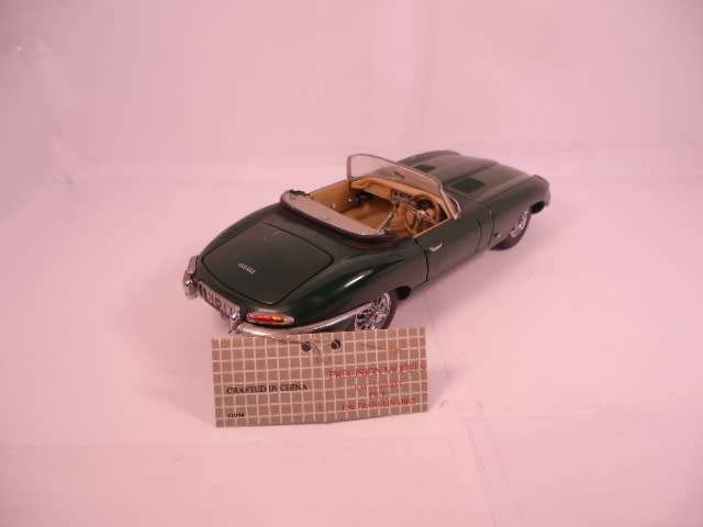 Franklin Mint - 1961 Jaguar E-Type Coupe - Soft Top - Classic British Racing