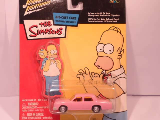 Johnny Lightning - The Simpson`s - Homer`s Car - Issued 2003
