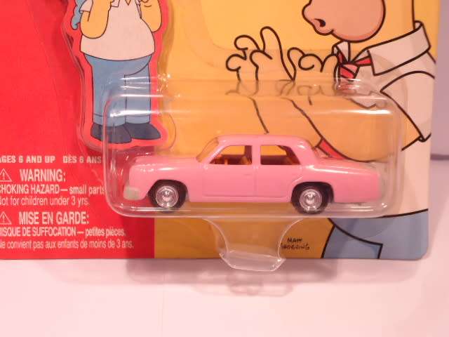 Johnny Lightning - The Simpson`s - Homer`s Car - Issued 2003