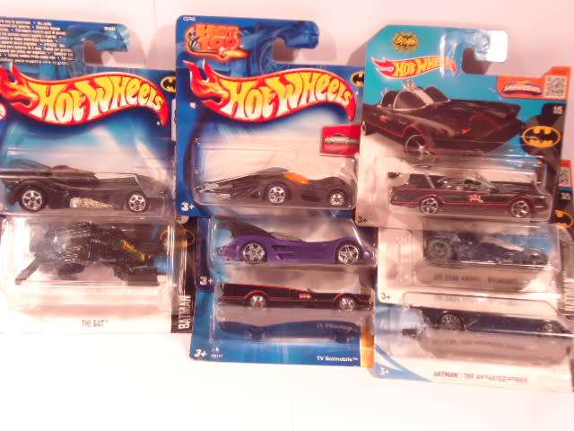 Hotwheels - Batman - Lot of 8 models