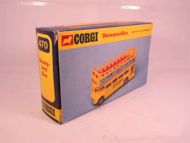 Corgi Commercial - Disneyland Bus - #470-B1 1