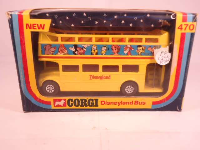 Corgi Commercial - Disneyland Bus - #470-B1 1