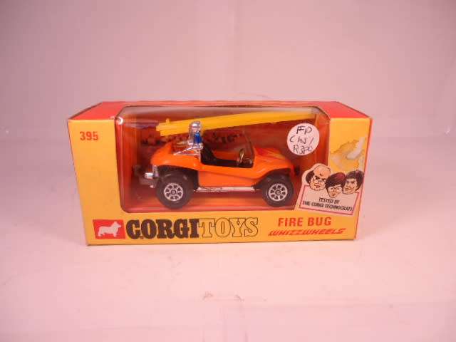 Corgi Whizzwheels - Fire Bug - #395-A1