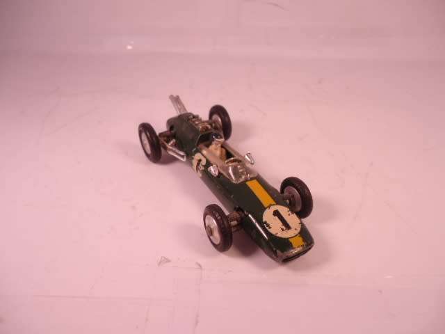 Corgi Whizzwheels - Lotus Climax Racing Car/Yellow stripe on bonnet - #155-A1