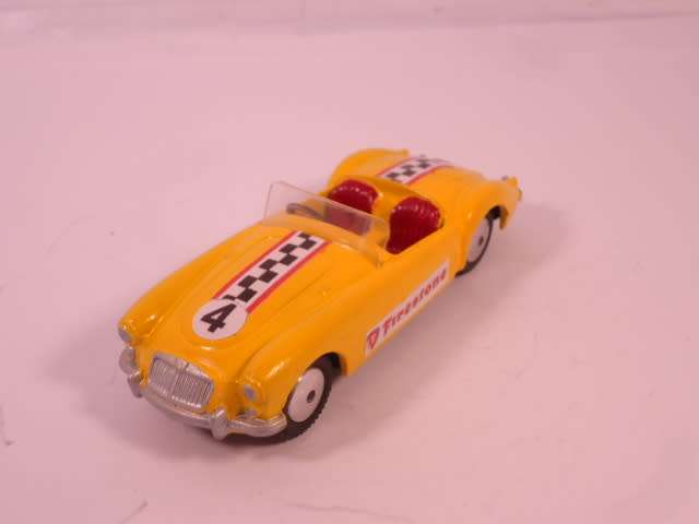 Corgi - MGA - Rally Code 3 - #302-A4 4 - Firestone