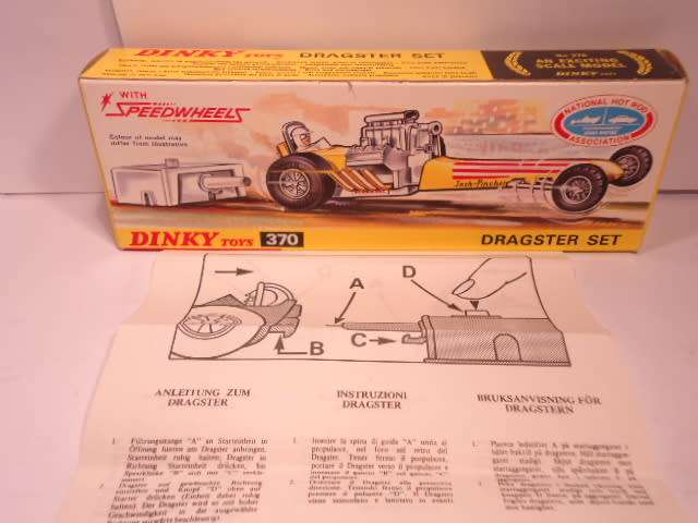Dinky Toys - Speedwheels - Dragster Set  - # 370