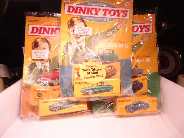 Dinky Toys - DeAgostini - Lot of 3 models with booklids