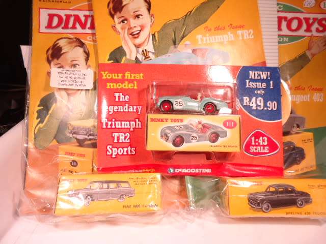 Dinky Toys - DeAgostini - Lot of 3 models with booklids