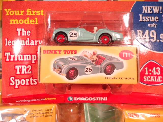 Dinky Toys - DeAgostini - Lot of 3 models with booklids