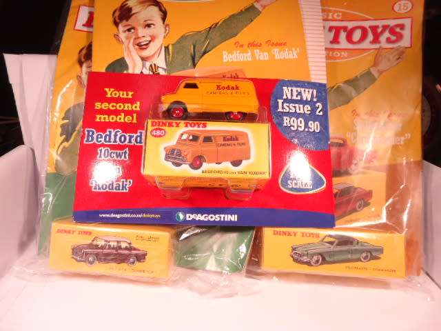 Dinky Toys - DeAgostini - Lot of 3 models with booklids
