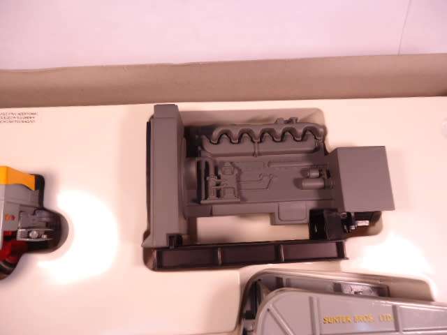 Corgi - Scammel Contractor + 24Wheel Low Loader with boiler - Sunter Bros Ltd - #17602