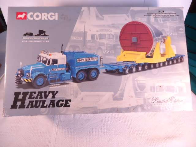 Corgi - Scammel contractor - Steam Turbine Load - Econofreight Heavy Transport - #18001