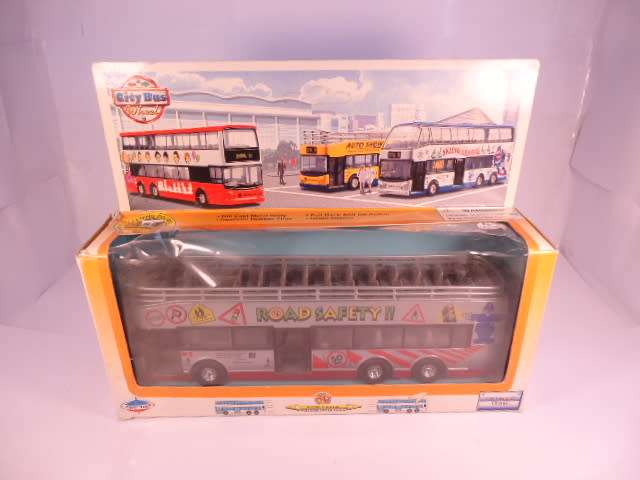 Tin-Toys - City Bus Wheel (VI) Open Top Bus - #T40721 (WB) - 1:65