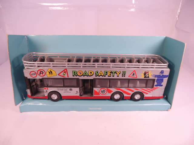 Tin-Toys - City Bus Wheel (VI) Open Top Bus - #T40721 (WB) - 1:65