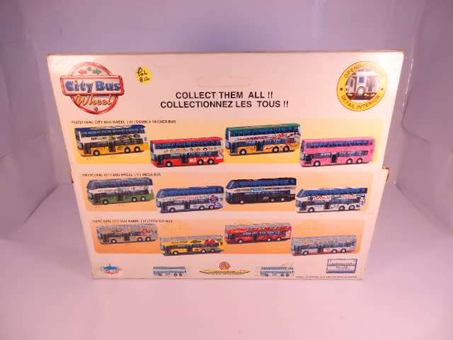 Tin-Toys - City Bus Wheel (VI) Open Top Bus - #T40721 (WB) - 1:65