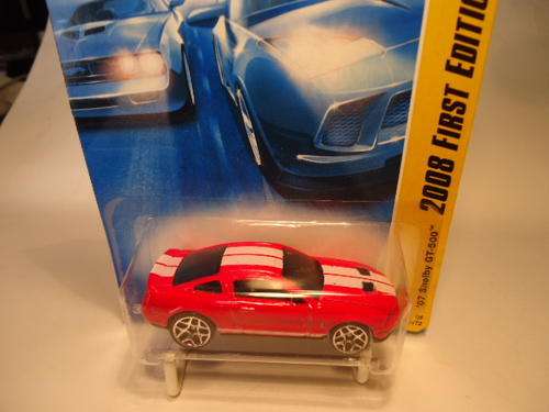 Hot Wheels - # L9915 - 2008 First Editions - '07 Shelby GT-500 - Year 2008