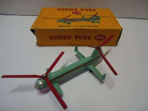Dinky - # 715 - Bristol 173 Helicopter