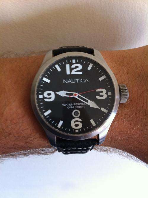 Nautica Mens Watch, BIG FACE