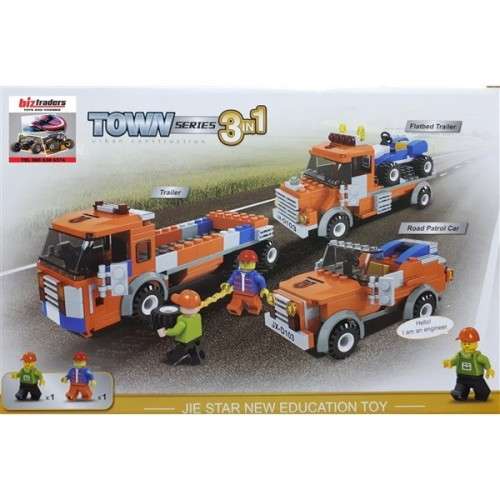 Town Series Building Blocks | Compatible with Major Brands - 188PCS