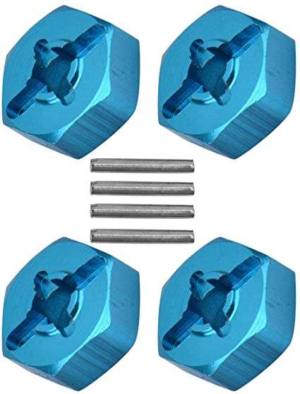 ALU HEX NUTS - 12mm X 5mm