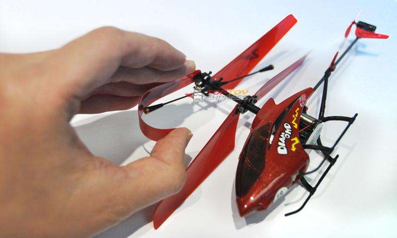 3 CHANNEL DIAMOND HELICOPTER