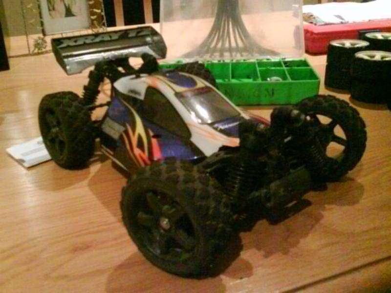 1/18 NANO DRAGON CAR AS REBUILD OR SPARES.