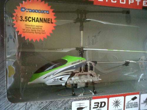 3 CHANNEL  METAL HELICOPTER WITH GYRO - 32CM