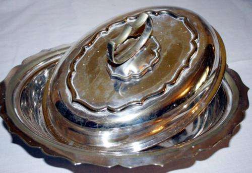 Vegetable tureen- EPNS