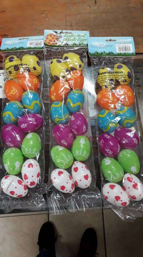 Opening Plastic Easter Eggs - Pack of 12