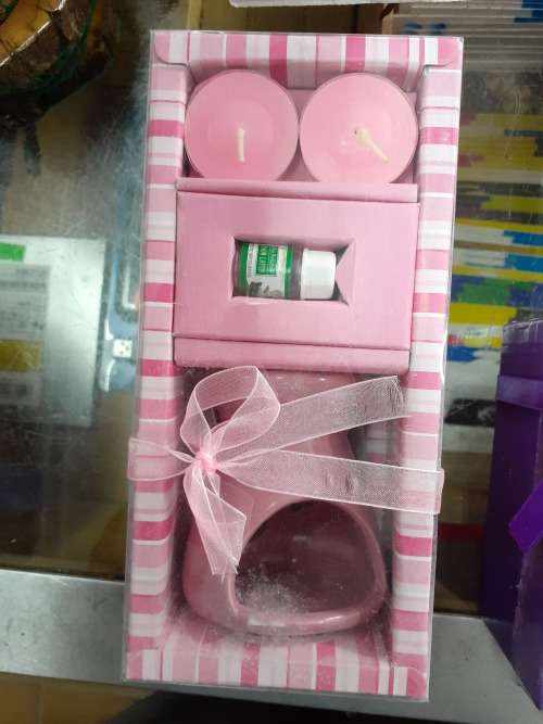 Oil Burner Gift Set - Snow Lotus