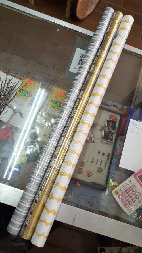 Marlin Premium Gifting Wrapping Paper - Metallic