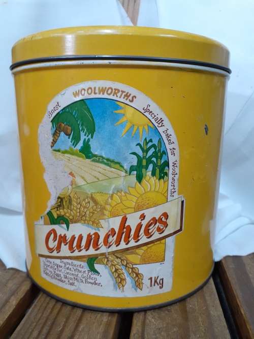 Collectible Tin - Woolworths Crunchies