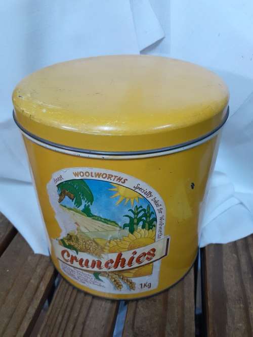 Collectible Tin - Woolworths Crunchies