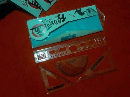 Bozhijin 5pc Maths Drawing Set