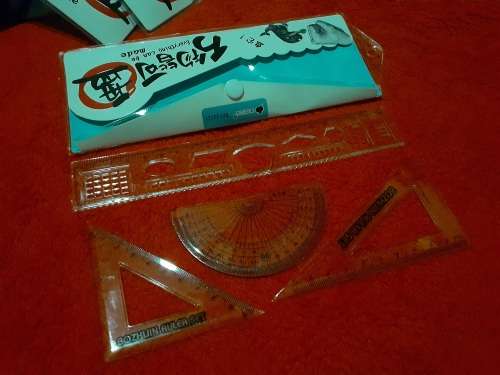 Bozhijin 5pc Maths Drawing Set